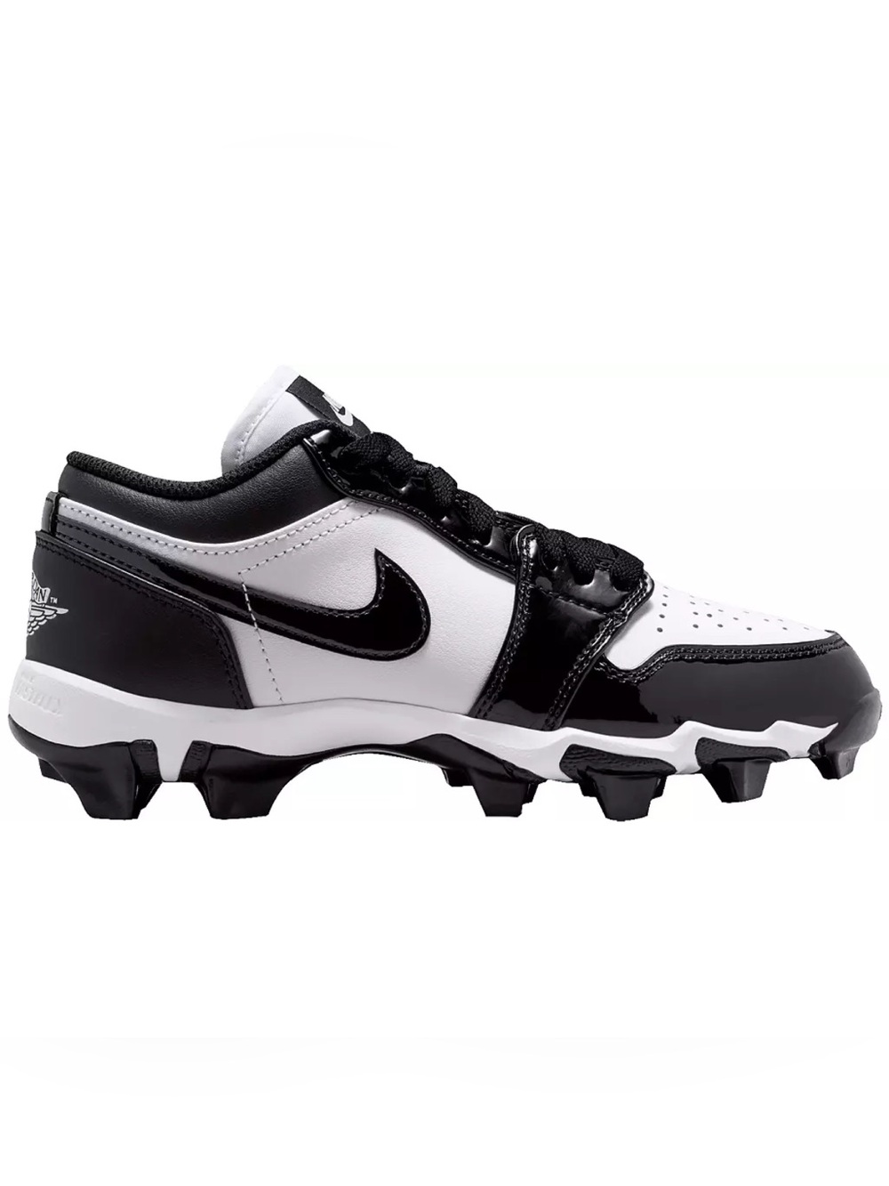 Nike Jordan Boys 1 Low "White/Black" Grade School Boys' Athletic Cleats | 13